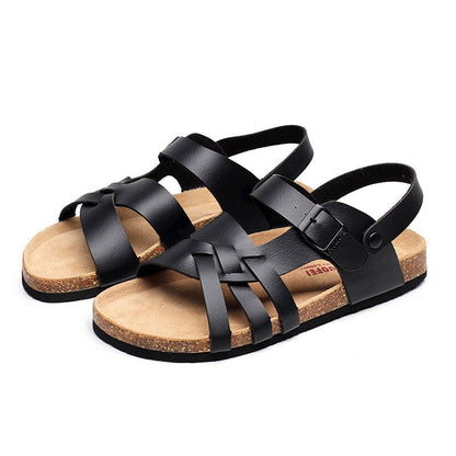 Sandalias de hombre con tiras ajustables y suela antideslizante – BELYOR