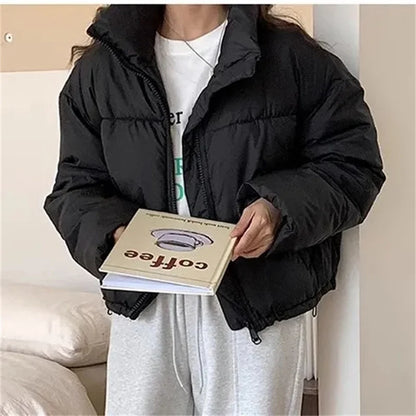 DASHA - Chaqueta acolchada puffer con diseño moderno para mujer