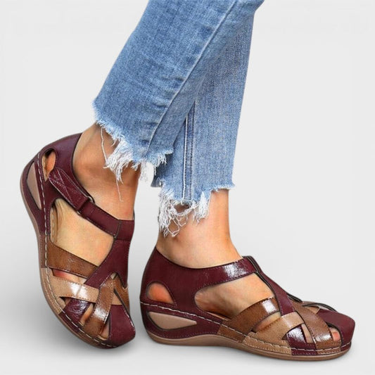 SOFÍA – Sandalias ortopédicas vintage para mujer