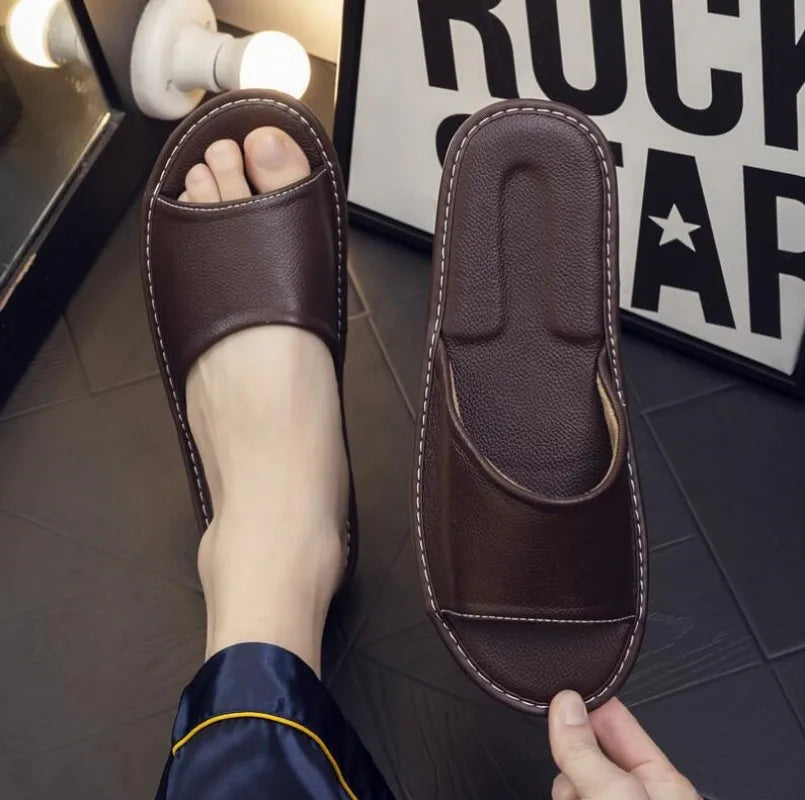 Zapatillas Unisex de Cuero con Diseño Elegante y Confort para Uso Diario – VELNI