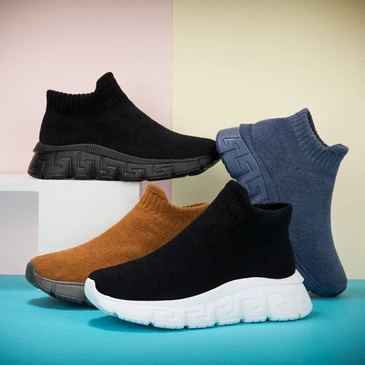Zapatillas altas de diseño lujoso para mujer y hombre – NOVA