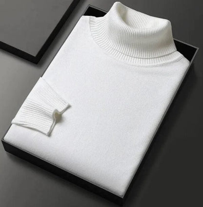 HAMMETT - Jersey clásico de cuello alto para hombre
