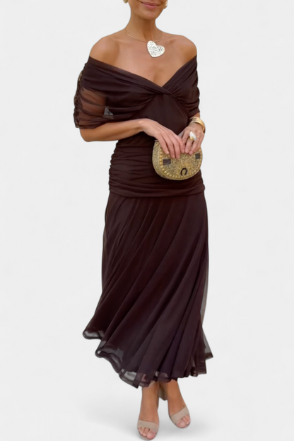 Eryzziah – Vestido maxi elegante para mujer