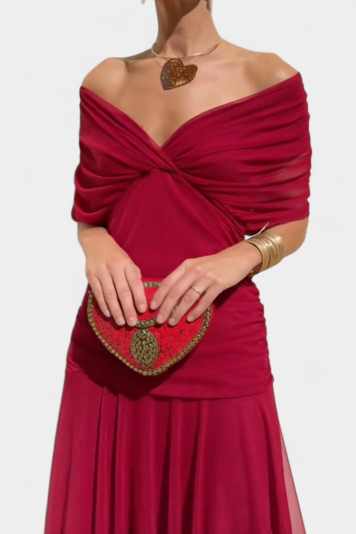 Eryzziah – Vestido maxi elegante para mujer