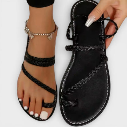 ALMA – Sandalias planas cómodas para mujer
