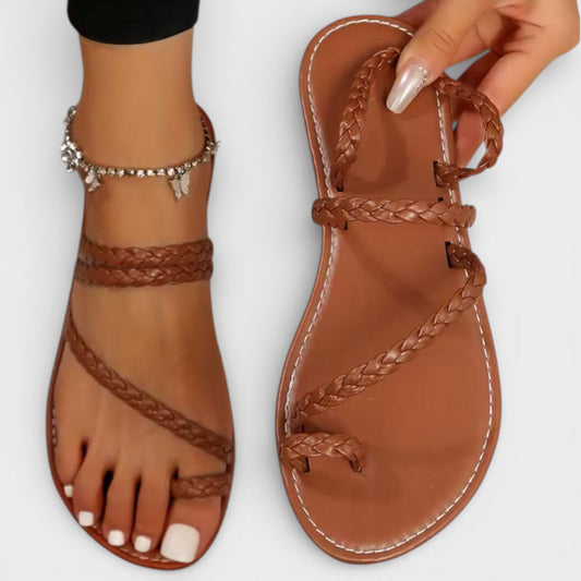 ALMA – Sandalias planas cómodas para mujer