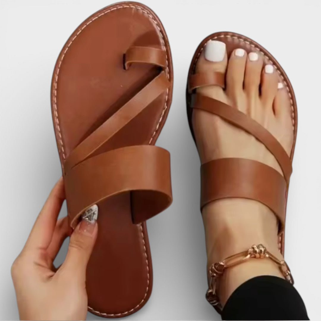 EMMA – Sandalias planas minimalistas para mujer