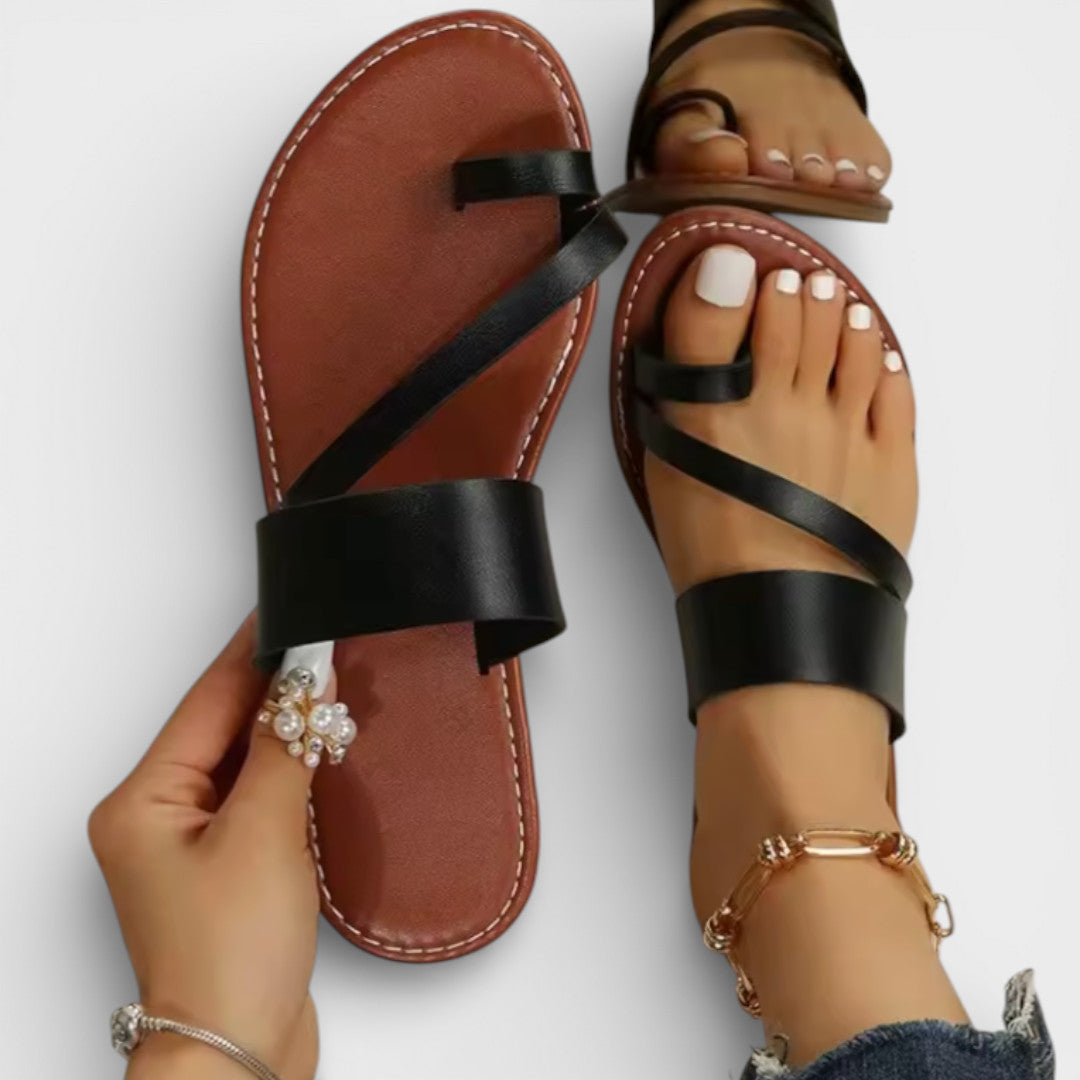 EMMA – Sandalias planas minimalistas para mujer