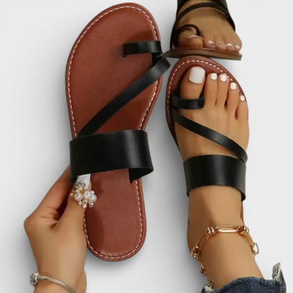 EMMA – Sandalias planas minimalistas para mujer