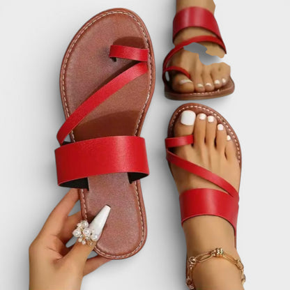 EMMA – Sandalias planas minimalistas para mujer