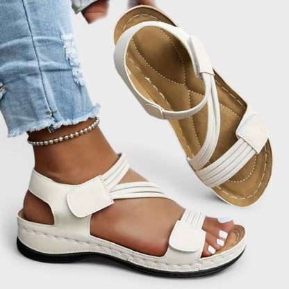 ALICIA – Sandalias de cuña con suela gruesa para mujer