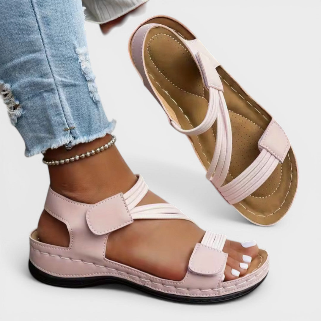 ALICIA – Sandalias de cuña con suela gruesa para mujer