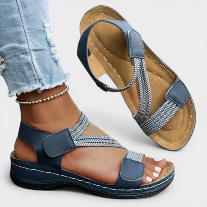 ALICIA – Sandalias de cuña con suela gruesa para mujer