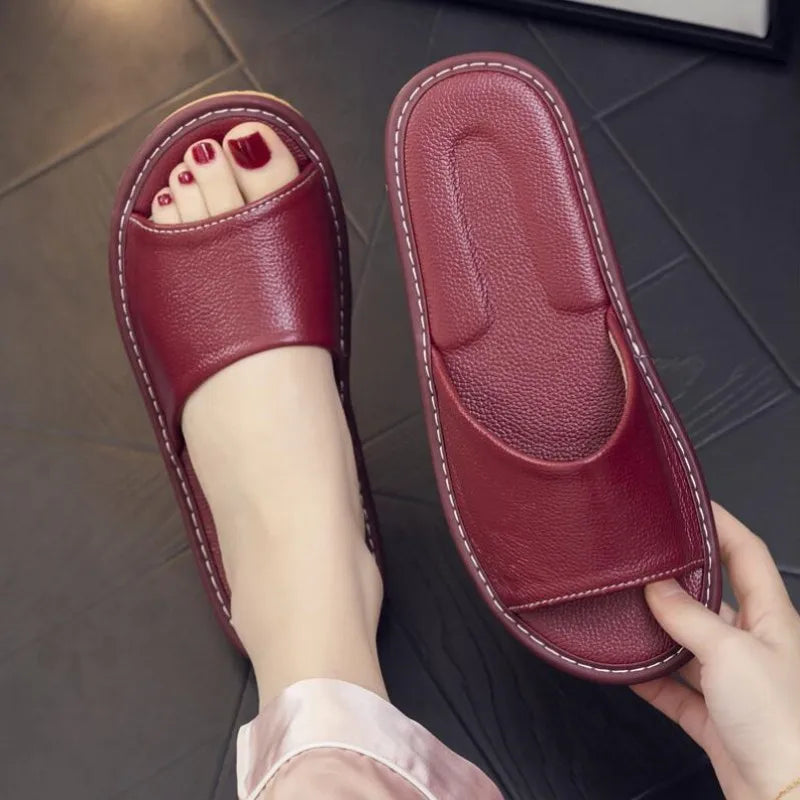 Zapatillas Unisex de Cuero con Diseño Elegante y Confort para Uso Diario – VELNI