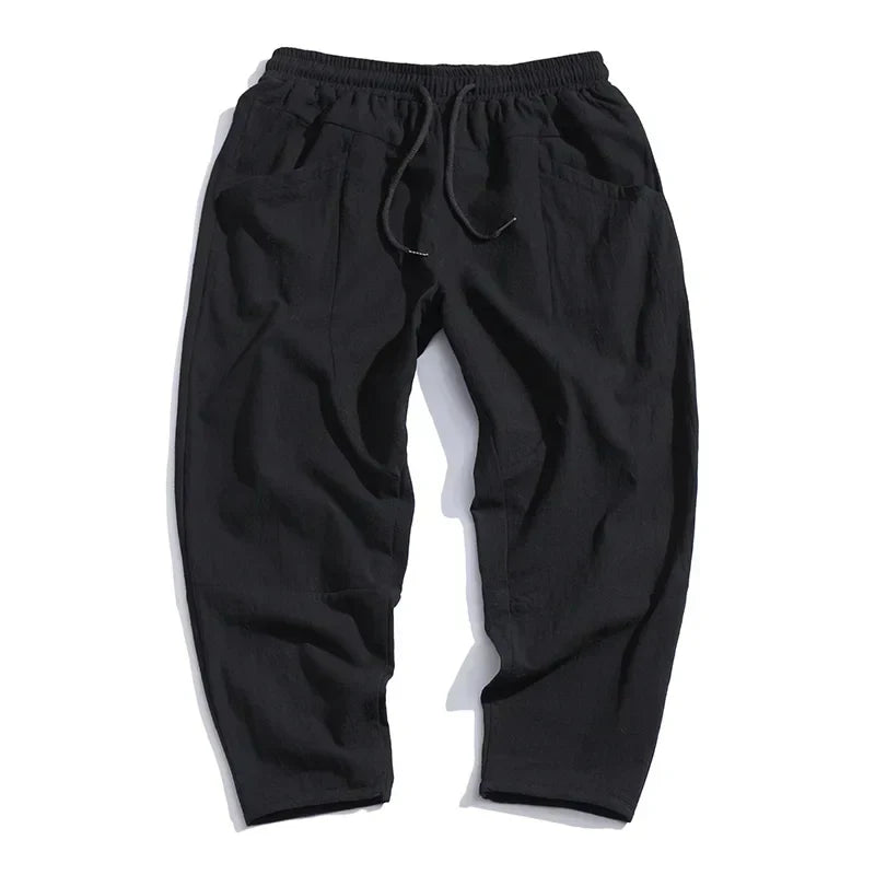 Pantalón de lino ligero y transpirable para hombre – VENTO