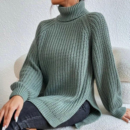 NERIDA - Suéter de cuello alto para mujer