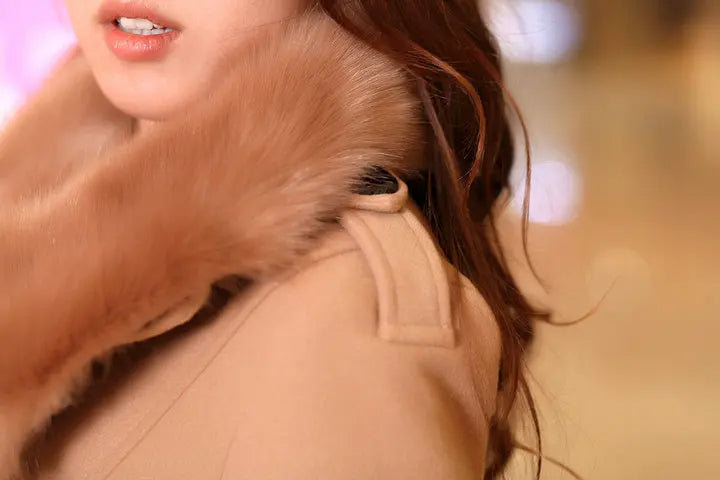 Abrigo largo elegante y sofisticado para mujer – SOPHIA