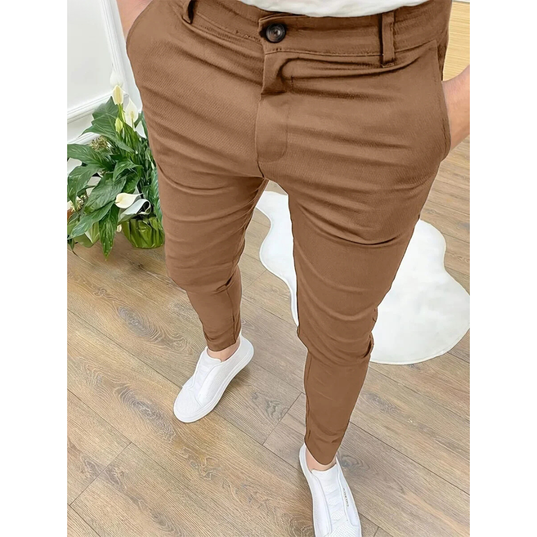 Pantalón de vestir para hombre con corte clásico - RUBEN