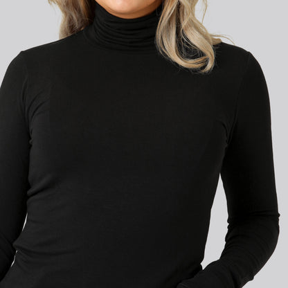 ISLA - Suéter de cuello alto ajustado con diseño elegante para mujer