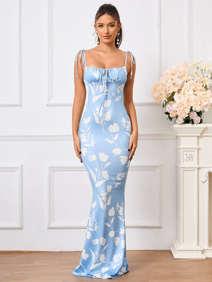 Florencia – Vestido floral de invitada de boda, de fiesta o graduación