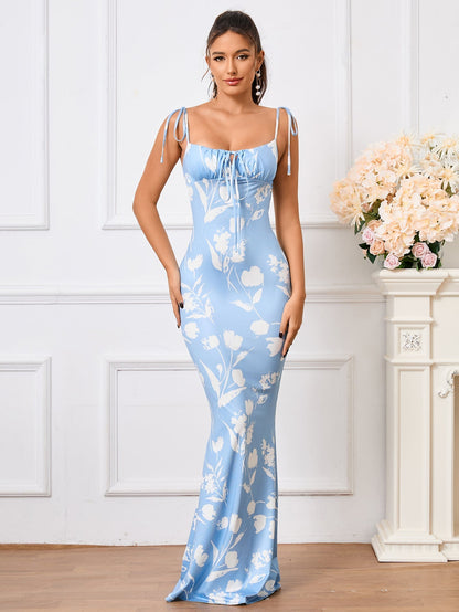 Florencia – Vestido floral de invitada de boda, de fiesta o graduación