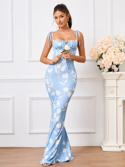 Florencia – Vestido floral de invitada de boda, de fiesta o graduación
