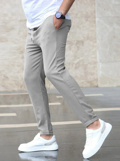 Pantalón para hombre con tejido elástico cómodo – DOUWE
