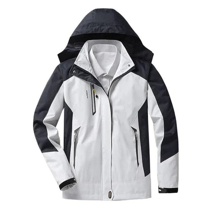 Chaqueta impermeable y cortavientos de mujer con forro térmico – VANESSA
