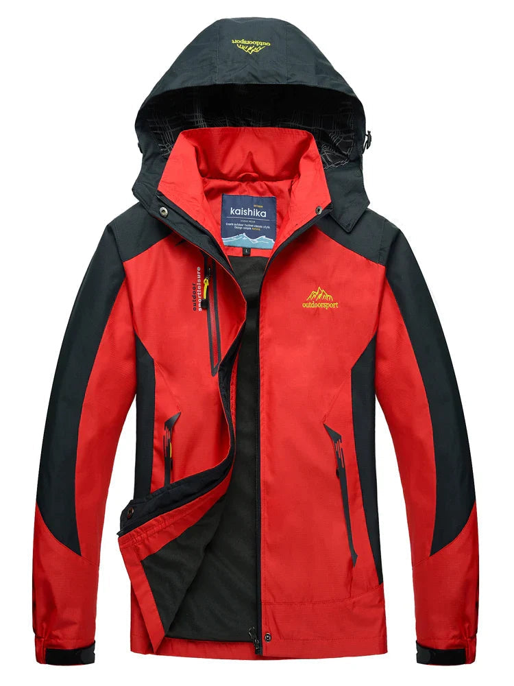 Chaqueta impermeable y cortavientos de mujer con forro térmico – VANESSA