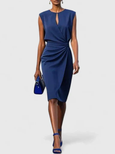 Lisandrah – Vestido sofisticado de corte elegante para mujer
