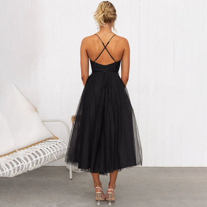 Celestina – Vestido midi de gala para mujer