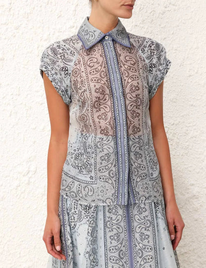 Conjunto veraniego elegante de dos piezas con cintura ajustable – LUCINNE