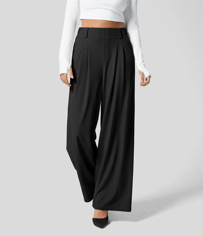 Palma – Pantalón de talle alto con pernera ancha para mujer