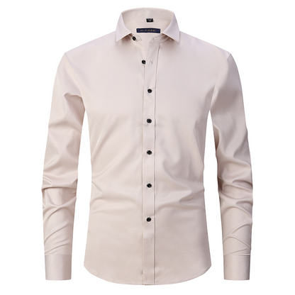 Orleans – Camisa casual inteligente sin arrugas para hombre