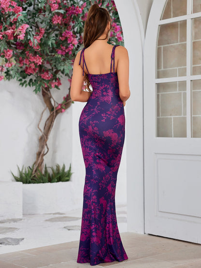 Florencia – Vestido floral de invitada de boda, de fiesta o graduación