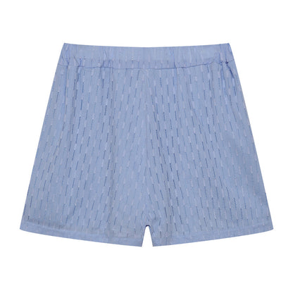 Conjunto veraniego de blusa fluida y short ligero para mujer – ZAYRA