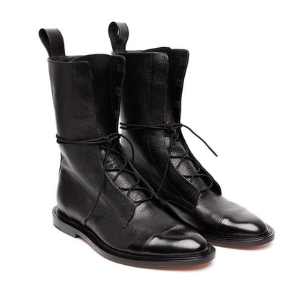 LIVIA - Botas de cuero para invierno para mujeres
