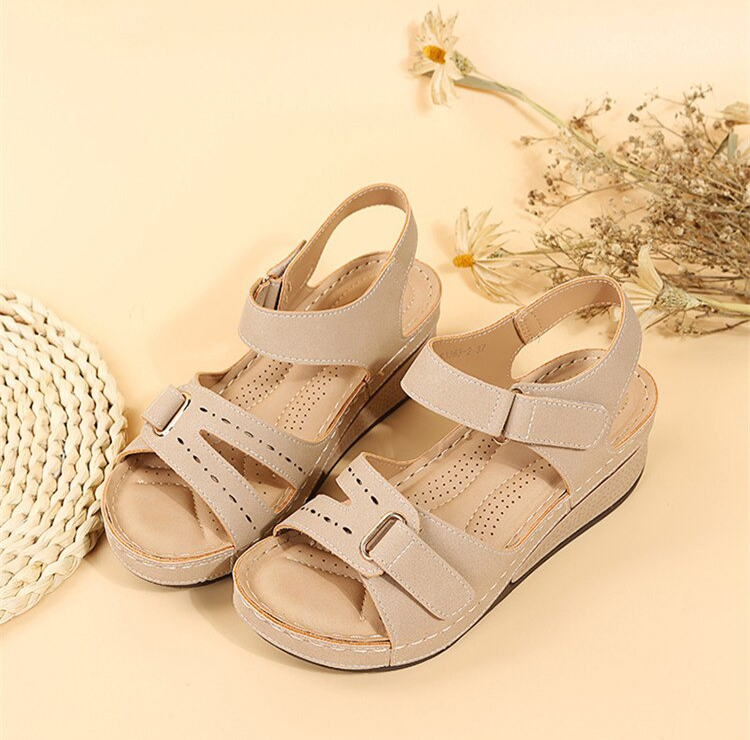 Sandalias ortopédicas retro cómodas y elegantes para mujer – VIVIANA