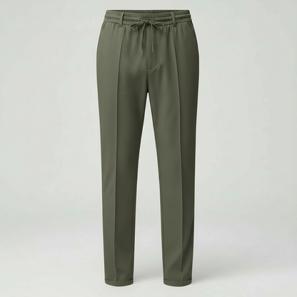 Bruce – Pantalón de vestir para hombre con cordón ajustable
