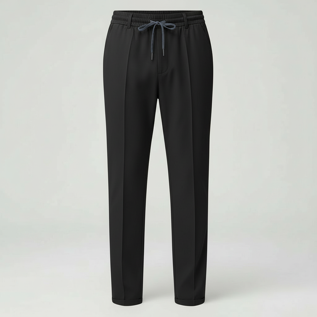 Bruce – Pantalón de vestir para hombre con cordón ajustable