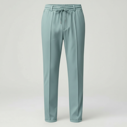 Bruce – Pantalón de vestir para hombre con cordón ajustable