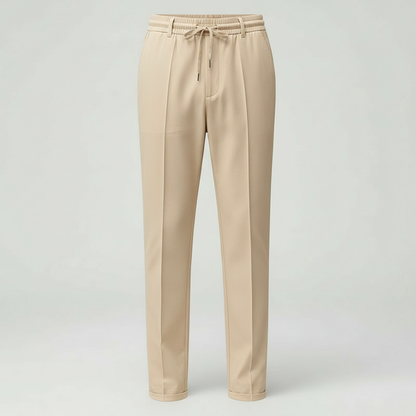 Bruce – Pantalón de vestir para hombre con cordón ajustable