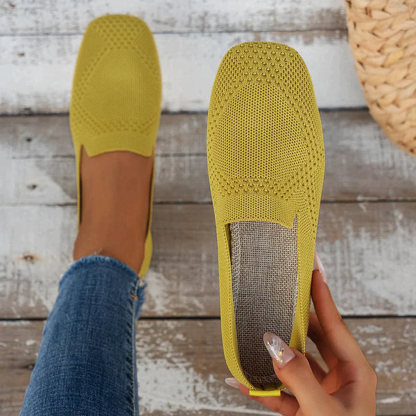 Zapatillas tipo mocasín ligeras con plantilla de soporte extra – DINARA