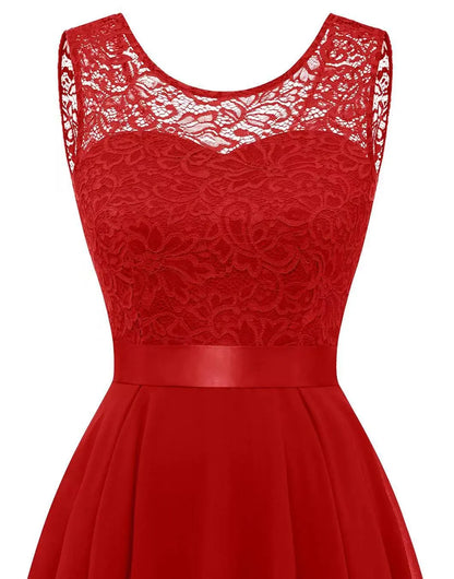 MARILLA – Vestido de noche asimétrico para mujer