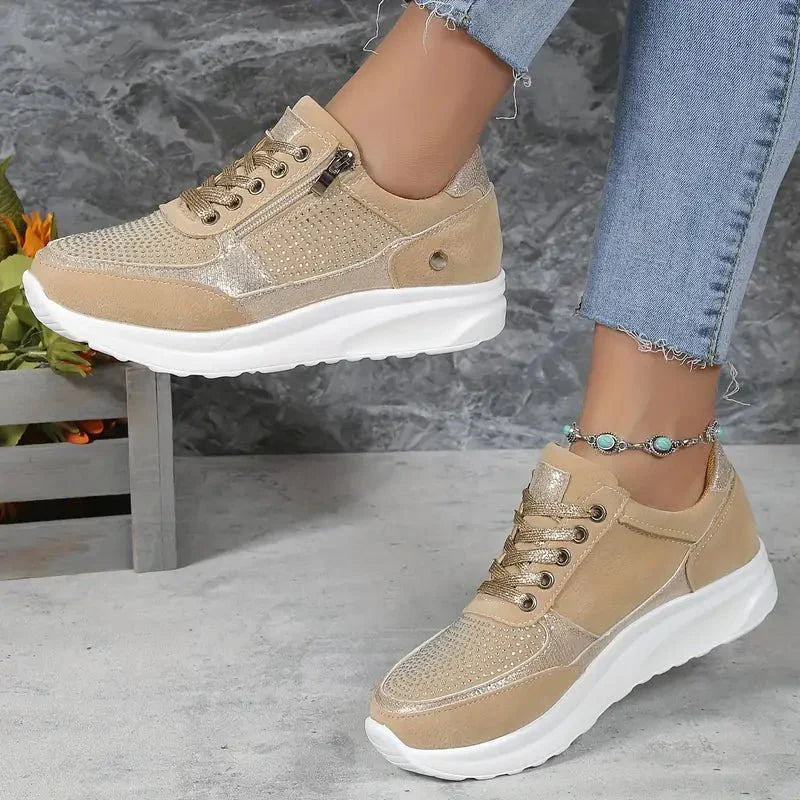 Zapatos elegantes con cremallera para mujer – Elorelle