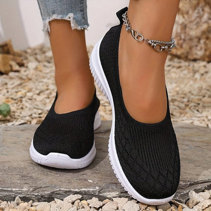 Aura – Zapatillas slip-on para mujer con suela flexible