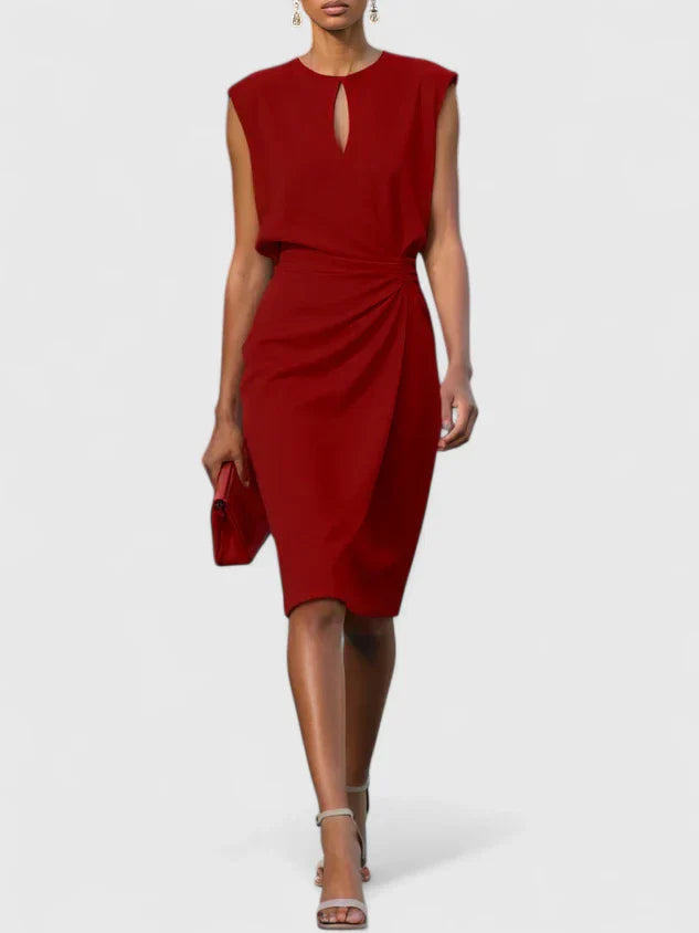 Lisandrah – Vestido sofisticado de corte elegante para mujer