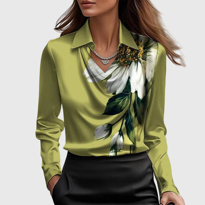 Brooklyn – Blusa elegante de corte fluido para mujer