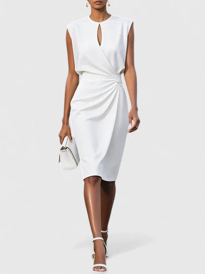 Lisandrah – Vestido sofisticado de corte elegante para mujer