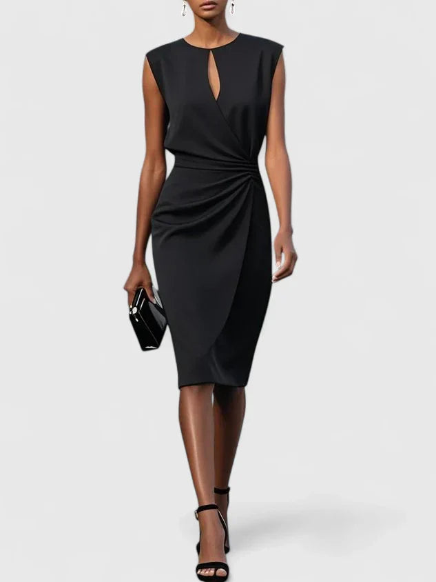 Lisandrah – Vestido sofisticado de corte elegante para mujer